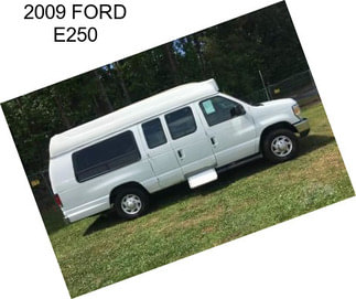 2009 FORD E250