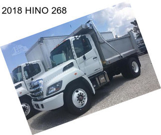2018 HINO 268