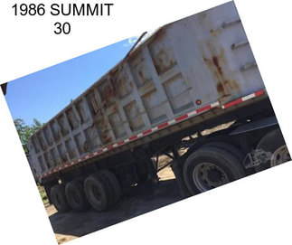 1986 SUMMIT 30