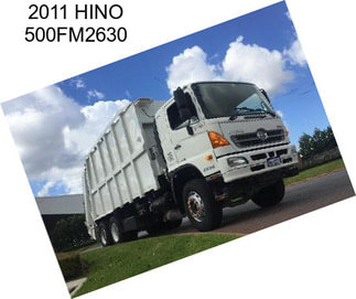 2011 HINO 500FM2630