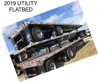 2019 UTILITY FLATBED