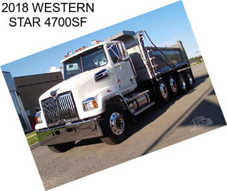 2018 WESTERN STAR 4700SF