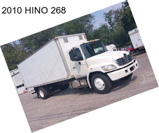 2010 HINO 268