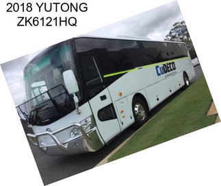 2018 YUTONG ZK6121HQ