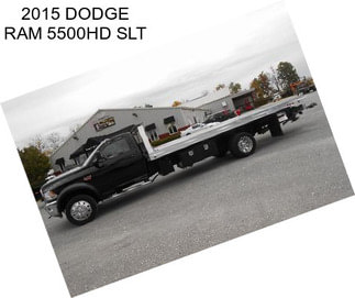 2015 DODGE RAM 5500HD SLT