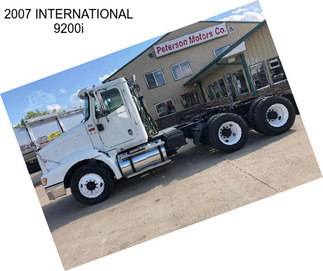 2007 INTERNATIONAL 9200i