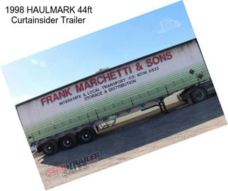 1998 HAULMARK 44ft Curtainsider Trailer