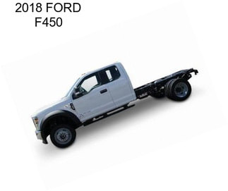 2018 FORD F450