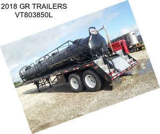 2018 GR TRAILERS VT803850L