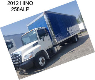 2012 HINO 258ALP