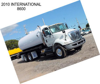 2010 INTERNATIONAL 8600