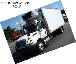 2013 INTERNATIONAL 4300LP