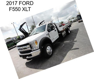 2017 FORD F550 XLT