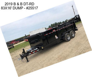 2019 B & B DT-RD 83\