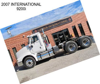 2007 INTERNATIONAL 9200i