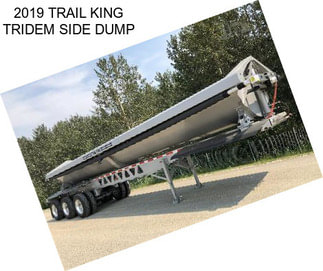 2019 TRAIL KING TRIDEM SIDE DUMP