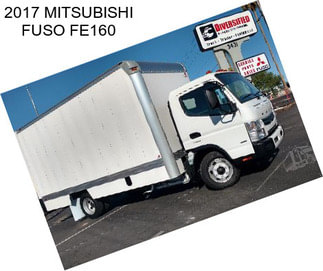 2017 MITSUBISHI FUSO FE160