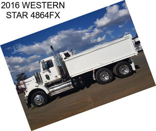 2016 WESTERN STAR 4864FX