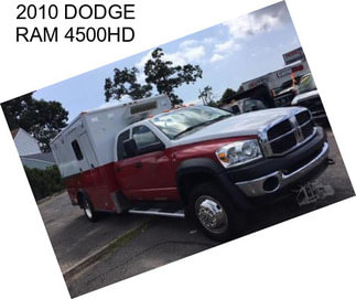 2010 DODGE RAM 4500HD