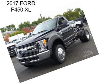 2017 FORD F450 XL