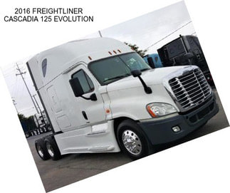 2016 FREIGHTLINER CASCADIA 125 EVOLUTION