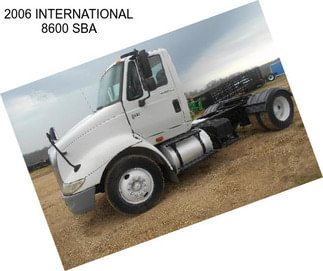 2006 INTERNATIONAL 8600 SBA