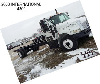 2003 INTERNATIONAL 4300