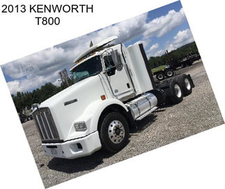 2013 KENWORTH T800