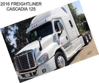 2016 FREIGHTLINER CASCADIA 125