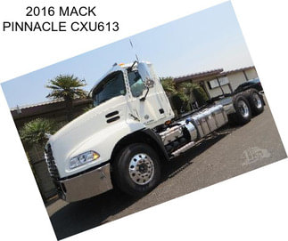 2016 MACK PINNACLE CXU613