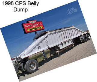 1998 CPS Belly Dump