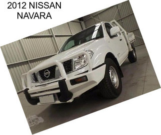 2012 NISSAN NAVARA