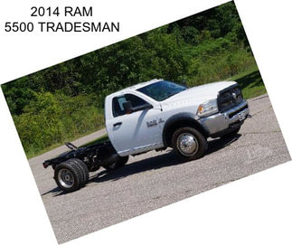 2014 RAM 5500 TRADESMAN