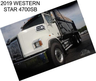 2019 WESTERN STAR 4700SB