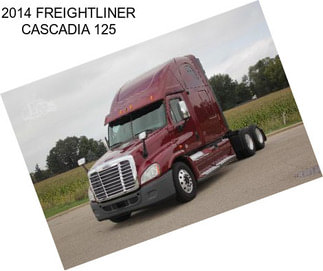 2014 FREIGHTLINER CASCADIA 125