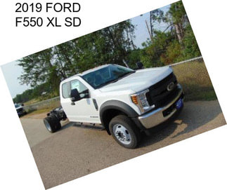 2019 FORD F550 XL SD