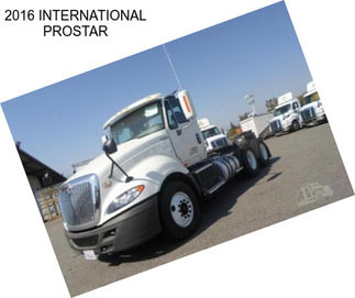 2016 INTERNATIONAL PROSTAR