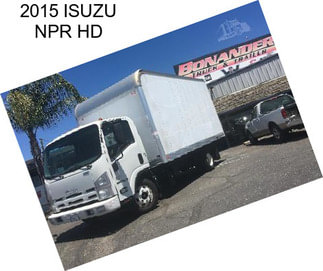 2015 ISUZU NPR HD