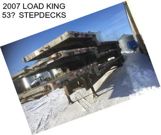 2007 LOAD KING 53 STEPDECKS