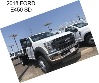 2018 FORD E450 SD