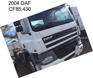 2004 DAF CF85.430