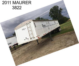 2011 MAURER 3822