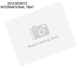 2018 MORITZ INTERNATIONAL TBA7