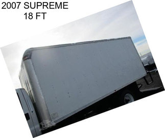 2007 SUPREME 18 FT