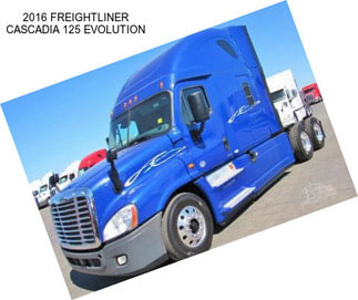 2016 FREIGHTLINER CASCADIA 125 EVOLUTION