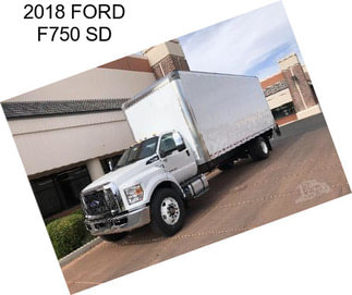 2018 FORD F750 SD