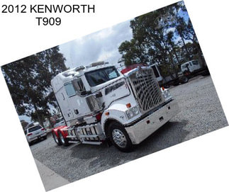 2012 KENWORTH T909