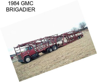 1984 GMC BRIGADIER