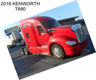 2016 KENWORTH T680