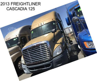 2013 FREIGHTLINER CASCADIA 125